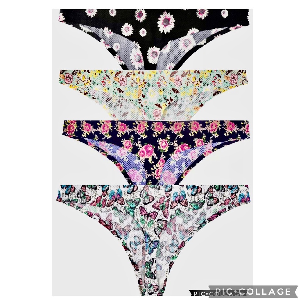 ❤️‍🔥Seamless No Show Thongs for Women - Pack of 4